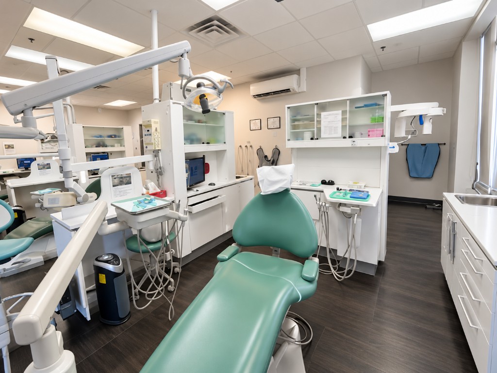 Treatment room at West End Dental Centre